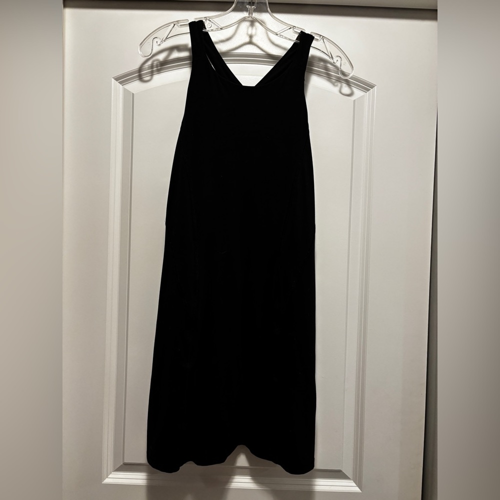 all in motion active tennis dress • black• small • built in shorts